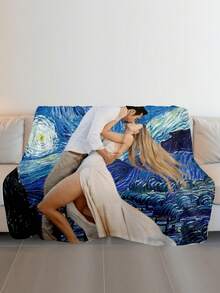 1pc Custom Photo Blanket, Custom Christmas Gifts Blanket, Bedding Blanket ,Custom Blanket For Bed ,Personalized Blanket Funny Design With Photos, Personalized Photo Blanket, Custom Christmas Gift Blanket ,Best Friend Blanket, Family Gift, Birthday Gifts, Gift For Family/Friend/Girlfriend/Boyfriend/Mom/Dad