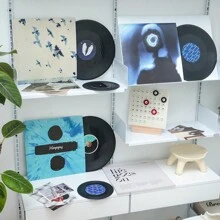 1 Pc/3Pcs Of 12 Inch Decorative Records,Holiday Gifts, Music Party Supplies, Rock Party Decorations, Retro Aesthetic Wall Decorations, Themed Party Decorations, Home Decorations, Can Be DIY. Birthday Graduation - Multicolor - View 5