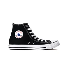 Chuck Taylor All Star 全明星经典帆布高帮休闲运动鞋男女款 M9160C - 黑色 - 查看 2