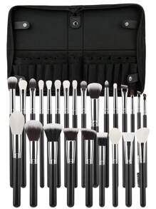 Bộ cọ trang điểm đầy đủ 25 món có túi khóa kéo, bao gồm cọ phấn phủ, cọ nền, cọ tạo khối, cọ má hồng, cọ phấn mắt, thích hợp cho người mới bắt đầu và chuyên gia trang điểm, Bộ cọ, Bộ cọ trang điểm, Bộ cọ trang điểm, Bộ trang điểm hoàn chỉnh, Bộ cọ trang điểm, Bộ trang điểm hoàn chỉnh, Bộ cọ, Bộ cọ trang điểm, Bộ quà tặng trang điểm, Bộ - Nhiều màu - Xem 1