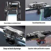 1 Pair Mobile Game Trigger Mobile Controller Joystick Button Shooter