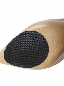 6pcs High Heel Non-Slip Grip Rubber Sole Pads, Self-Adhesive Rubber Forefoot Cushions, Shock-Absorbing Shoe Inserts