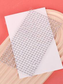 450 Stücke bunte holographische 3D realistische Fake Diamant Gesichtsedelsteine, dekorative Festivalkriställe für Haare, Augen, Gesicht & Körper, DIY Musikfestival Party Make-up