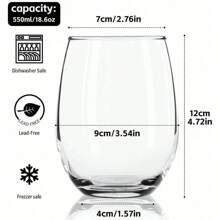 1 件玻璃蛋杯酒杯、水杯、咖啡杯、姓名定制、首字母定制、个性化玻璃杯、情人节、周年纪念礼物、生日礼物、送给家人和朋友的礼物、礼品杯、精致浪漫 - 自由選擇 - 查看 3