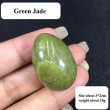 Worry Stones Egg Rock Crystal Gemstone Polished Mineral Rock Egg Stones Pocket Palm Chakra Eggs Crystal For Anxiety Relief Meditation Reiki Balancing Easter Decor Gifts Birthday Graduation - Multicolor - View 20