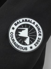 Balabala Conjunto de 2 piezas de chaqueta de plumón para bebés, gruesa, para invierno 2024