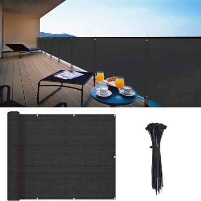 1PC High Quality Privacy Fence Screen Shade Cover Windscreen Mesh Garden Patio New HDPE For Outdoor Patio Deck Backyard Porch