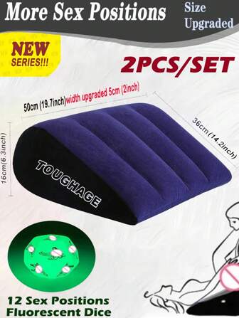 2025 Inflatable Sex Pillow, Sex Posture Assistance Support Pad, SM Product,Sex Sexy Sex Toys BDSM Sofa Sex Furniture Sex Pillow, Sexy Girl Body Orthopedic Wedge Sofa Sex Toy Couple Sex Cushion Couple Supplies Triangle Sex Pillow