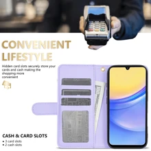 ZZXX Phone Holder Luxury Wallet Small Fragrance Zipper Multi Card Slot Photo Frame Kickstand With Hand Strap Magnetic Flip High-Quality Artificial Leather Case Compatible With Iphone Compatible With Samsung Galaxy Compatible With Xiaomi Redmi Compatible With Huawei Honor Moto OPPO Fashion Shockproof Protective Card Bag Waterproof Anti-Fall Scratch Resistant Full Cover