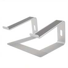 Laptop Stand For Desk Notebook Cooling Desktop Bracket Detachable Aluminum Laptop Riser Computer Stand Ergonomic Laptop Holder Compatible With MacBook - Black - View 6