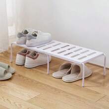 1 szt. Wielofunkcyjny dwuwarstwowy stojak na buty, oszczędzający miejsce, domowy, salonowy, do przechowywania butów, do przechowywania butów z tkaniny, przytulne wymagania domowe