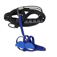 鸟牵引绳可调节鹦鹉鸟背带牵引绳套装防咬训练背带鹦鹉户外飞行绳玄凤鹦鹉小鸟用品 - 彩色 - 查看 21