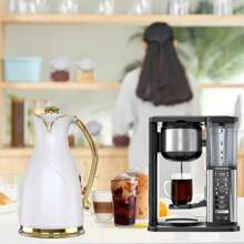 zhouxi 2 ensembles de cafetière isotherme - Cafetière portable à vide isolée pour restaurant, bureau et usage extérieur Retour à l'école