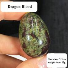 Worry Stones Egg Rock Crystal Gemstone Polished Mineral Rock Egg Stones Pocket Palm Chakra Eggs Crystal For Anxiety Relief Meditation Reiki Balancing Easter Decor Gifts Birthday Graduation - Multicolor - View 14