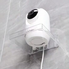 1/2 pièces Support de caméra de surveillance de  mini sans perçage, autoadhésif, sans trace, support mural sans perçage, nouveau