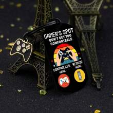 1 件星球大战酷炫战争礼物，适合游戏爱好者，游戏手柄钥匙扣，适合青少年男孩游戏玩家，趣味游戏玩家，生日礼物，适合朋友兄弟、男朋友、丈夫，生日礼物，圣诞礼物 - 黑色 - 查看 5