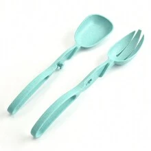 Kẹp trái cây chống trượt cho nhà bếp, kẹp kiểu kéo, dụng cụ tách thực phẩm, kẹp thực phẩm salad, có thể tháo rời - Nhiều màu - Xem 9