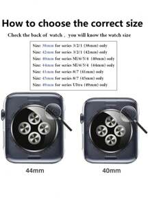 4 件装软保护壳适用于 表壳 40 毫米 41 毫米 45 毫米 42 毫米 46 毫米 44 毫米柔软触感硅胶保护壳 TPU 马卡龙糖果色防震保险杠保护壳减震、防刮、防尘盖轻巧超薄硅胶保护壳适用于 手表保护套系列 SE 11/10/9/8/7/6/5/4/3/2/1 具有精确切口且易于安装女士男士透明/黑色/星光/粉色 - 黑+米白+透明+粉 - 查看 12