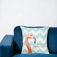 18" Aqua Throw Pillow Cover - Aqua - View 1