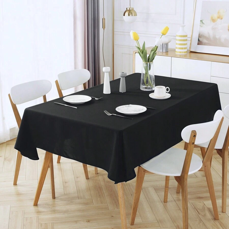 Mercury Textil Toalhas de mesa - Preto - Ver 1