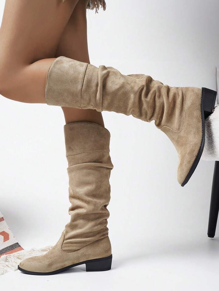 Tall dress boots low heel new arrivals