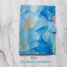 水波纹扩展文件夹，5 口袋文件整理器，适合学校、办公室和家庭使用的信纸大小 - 4 种颜色可选 - 彩色 - 查看 11