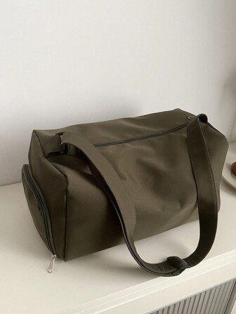 Large Capacity Waterproof Sports Yoga Bag, Lightweight Short-Distance Storage Travel Bag With Dry/Wet Separation, Suitable For Commuting, Travel, Tourism, Business Trip Bag For School School Accessories School Stuff