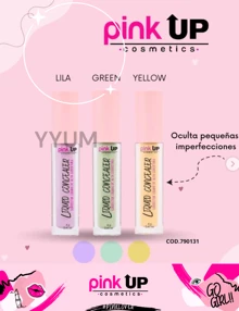 Corrector líquido Pink Up ORIGINAL Liquid concelear Corrector líquido de alta cobertura - Tono "200 Beige" - Ver 5