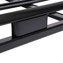 YUNRUX Universal Roof Rack Car Aluminum Basket Tray Luggage Cargo Railing Carrier, Universal Aluminum Luggage Rack, Rails For Luggage Rack, Load Capacity 68 Kg