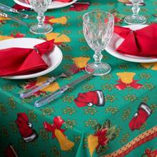 Charm Of Detail Oxford Dining Room Tablecloth With Assorted Christmas Prints - 4 Places - 諾埃爾.維德 - 查看 2