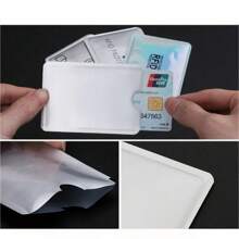 5/10 /20 chiếc Vỏ bảo vệ thẻ, Vỏ thẻ ngân hàng/thẻ căn cước, Kẹp thẻ tín dụng hợp kim nhôm bảo vệ RFID Quà tặng ngày lễ tình nhân Tết Nguyên đán Trung Quốc Du lịch ngày lễ mùa xuân hè - Nhiều màu - Xem 5