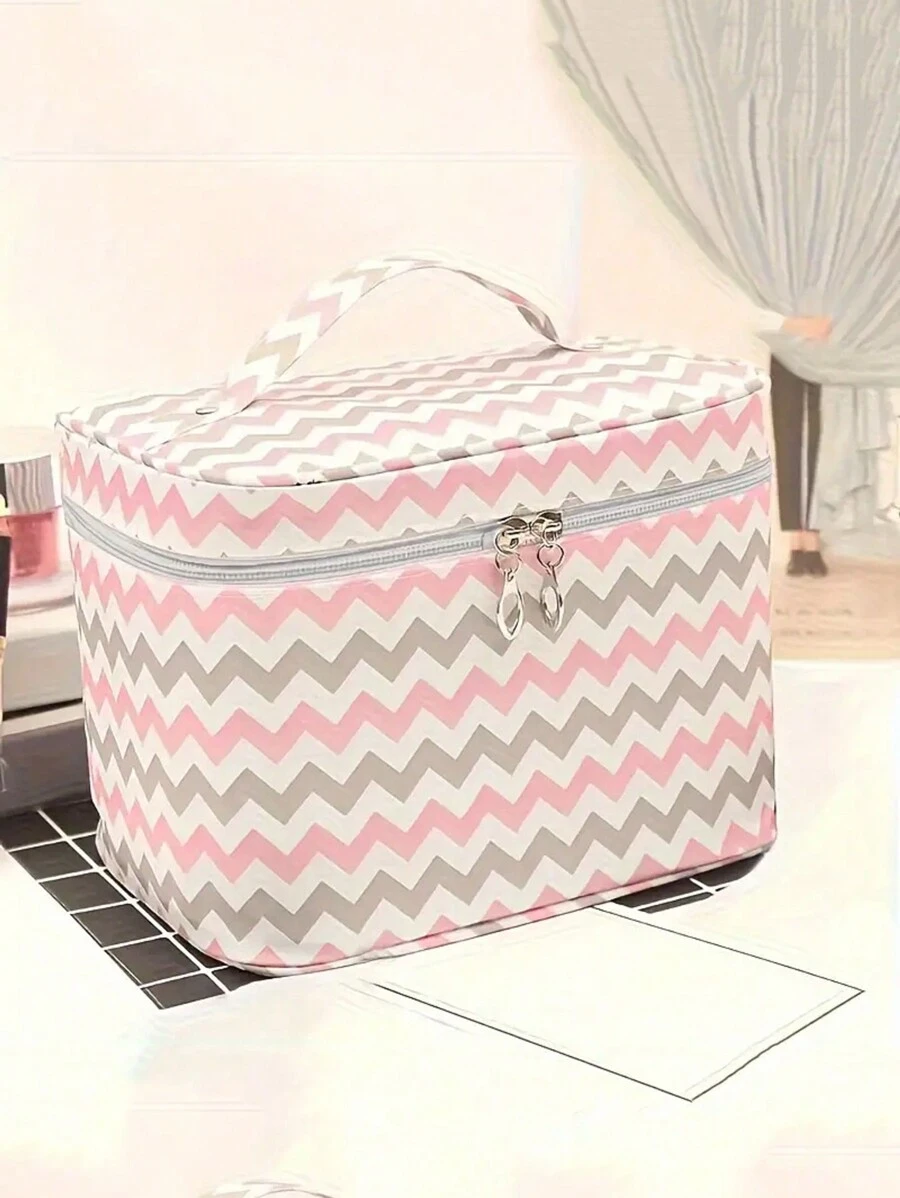 DAONIAO 1pc Travel Portable Large Capacity Makeup Bag, Cosmetic Storage Pouch, Foldable Multi-Function Organizer Makeup Travel Toiletry Organizer Essentials Gifts Storage Zipper Accessories Nail Bag, Room Decor, Bags, Makeup Bag, Travel, Make Up Bag, Travel Essentials, Organizer, Storage, Travel Essential, Makeup Organizer, Makeup Bag, Toiletry Bag, Desk Organiser, Cosmetic Bag, Make Up Bags, Makeup Bag, Travel, Makeup Pouch, Bag, Make Up Pouch, Travel Essentials, Makeup Bags, Travel Essential, Small Makeup Bag,Makeup Pouch,Cosmetic Bag,Travel Essential,Large Capacity,Large Makeup Bag,Christmas Gifts,Pouch,Travel,Gifts For Women Travel Essential,Pouch,Clutch / Small Handbag, Makeup Organizer,Makeup Organize,Pouch,Brush Holder,Mini Pouch,Large Capacity Pouch,Gifts For Women,Christmas Gifts,Gift Ideas For Women - Brown - View 1