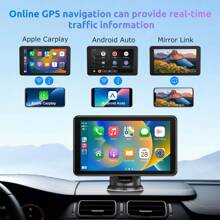 CARABC Carabc Universal 7 Inch Car Radio Wireless Carplay & Android Auto Multimedia WIFI Video Player Portable MP5 Player