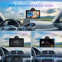 CARABC Carabc Universal 7 Inch Car Radio Wireless Carplay & Android Auto Multimedia WIFI Video Player Portable MP5 Player