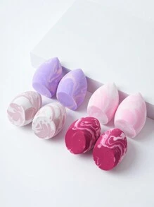 8 Mút trang điểm, Thích hợp cho kem che khuyết điểm dạng kem & dạng bột, dụng cụ trang điểm dạng phấn dạng bột - Nhiều màu - Xem 1