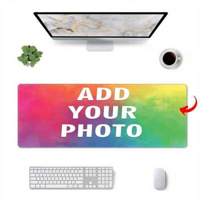 1/3pcs Custom Mouse Pad With Photos, Making Personalized Mouse Pads - Adding Pictures, Text, Logos Or Artistic Designs, Office Home Office Games, Non Rubber Base, Multiple Sizes To Choose From, Easy To Clean.Christmas Gifts, Valentine's Day Gifts, Anniversary Couple Gifts, Mother's Day Gifts, Father's Day Gifts