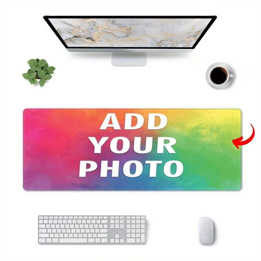 1/3 piezas Alfombrilla de ratón personalizada con fotos, haciendo alfombrillas de ratón personalizadas - Agregando imágenes, texto, logotipos o diseños artísticos, oficina, hogar, juegos, base no de goma, múltiples tamaños a elegir, fácil de limpiar. Regalos de Navidad, Regalos del Día de San Valentín, Regalos de aniversario de pareja, Regalos del Día de la Madre, Regalos del Día del Padre - Multicolor - Ver 1
