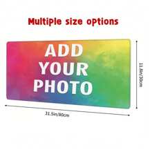 1/3 piezas Alfombrilla de ratón personalizada con fotos, haciendo alfombrillas de ratón personalizadas - Agregando imágenes, texto, logotipos o diseños artísticos, oficina, hogar, juegos, base no de goma, múltiples tamaños a elegir, fácil de limpiar. Regalos de Navidad, Regalos del Día de San Valentín, Regalos de aniversario de pareja, Regalos del Día de la Madre, Regalos del Día del Padre - Multicolor - Ver 6