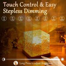 Creative Design Square Water Ripple Atmosphere Light, 16 Colors Gradual Rotating Flame Aurora Dynamic Lights, Northern Aurora ProjectionLight, Ocean Lamp WithRemote Control For Office Bar Restaurant Bedroom Underwater Projector Light