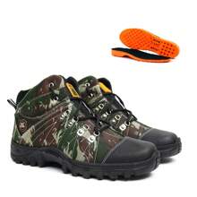 Original Men's Adventure Combat Boot With Gel Insole Rubber Sole Stitched CATSKILL Launch Promotion - 軍綠色 - 查看 1
