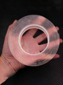 1PC Double-Sided Tape Can Be Used On Both Sides, More Solid Than Hooks Can Be Washed, Double-Sided Tape Without Traces, Do Not Damage The Walls, Items, Tape Adhesive, Multi-Scene Reusable Waterproof Double-Sided Tape