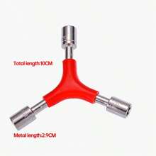 4/5/6/8/9/10MM Y-Shaped Hex Wrench Socket, Bicycle Repair Tool For Mountain Bike/Cycling - Multicolor - View 6