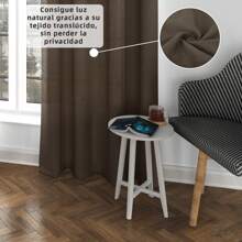 Mercury Textil Curtains - 棕色 - 查看 3