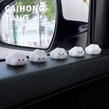 5 Phụ kiện trang trí hình đám mây phát sáng nội thất ô tô kiểu ngẫu nhiên - Nhiều màu - Xem 1
