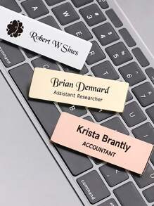 1 szt. Spersonalizowana broszka ze stali nierdzewnej do stetoskopu, personalizowany klips na identyfikator, odpowiedni dla lekarzy, pielęgniarek, pracowników służby zdrowia, prezent unisex, prezent rocznicowy, prezent dla druhny, prezent urodzinowy, odcień lasu - Wielokolorowe - Zobacz 8