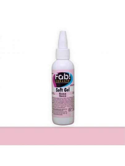 Corante Soft Gel Rosa Seco Confeitaria 25g