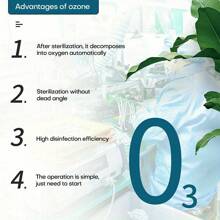 Ozone Generator Commercial Household 60, 000mg/H Air Purifier Ionizer 32G/48G/60G