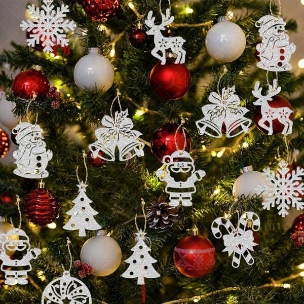 Christmas Party Decoration Charm Ornament New Year Christmas Party Scene Decoration