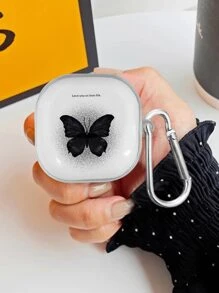1 vlindervormige oordopjes beschermhoesje compatibel met Galaxy Buds2, Buds Live, Buds Pro FE, cadeau voor vriend/vriendin