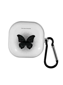 1 vlindervormige oordopjes beschermhoesje compatibel met Galaxy Buds2, Buds Live, Buds Pro FE, cadeau voor vriend/vriendin
